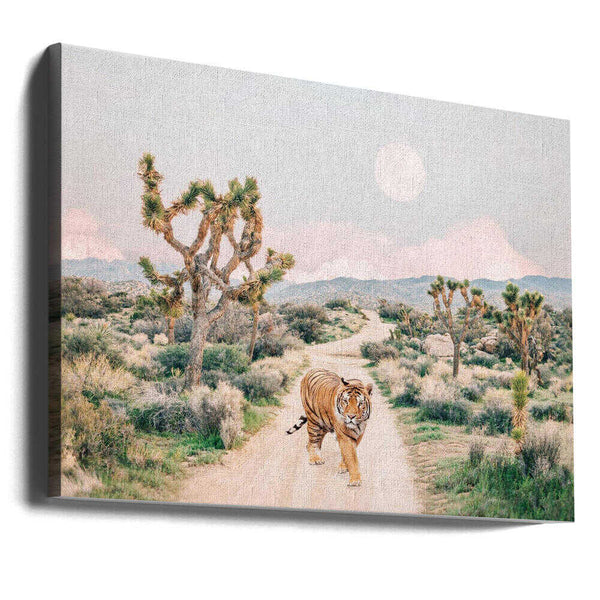 Tablou canvas „Wandering Tiger” de Kathrin Pienaar