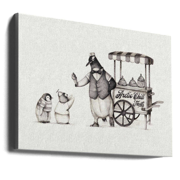 Tablou canvas „Arctic Chill Treats” de Mike Koubou