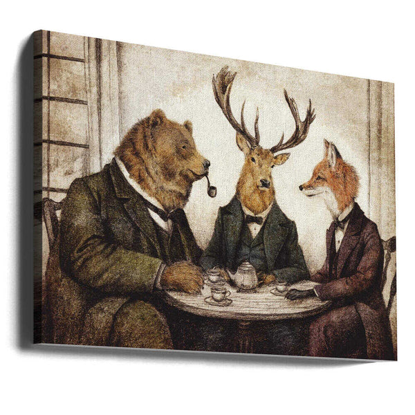 Tablou canvas „Tea Time” de Mike Koubou