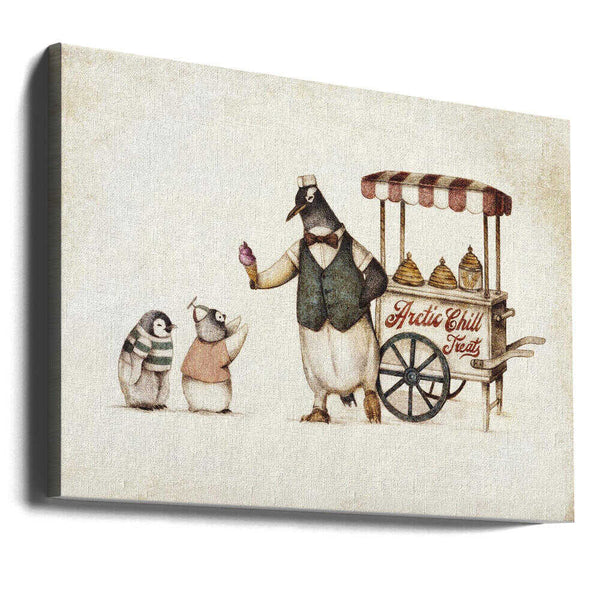 Tablou canvas „Arctic Chill Treats” de Mike Koubou