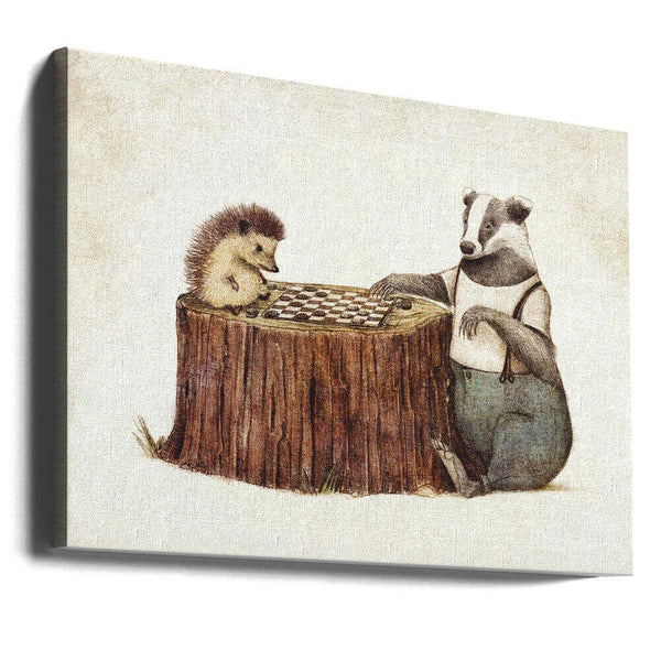 Tablou canvas „Animal Playtime” de Mike Koubou