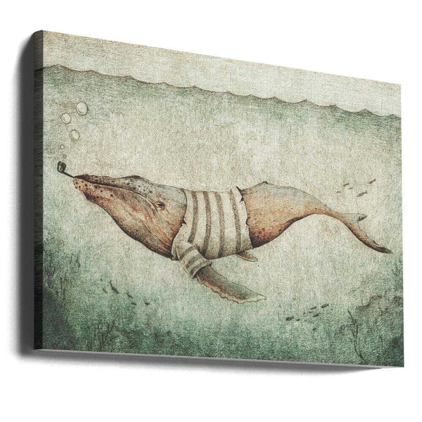 Tablou canvas „Sailor of the Deep Ocean” de Mike Koubou