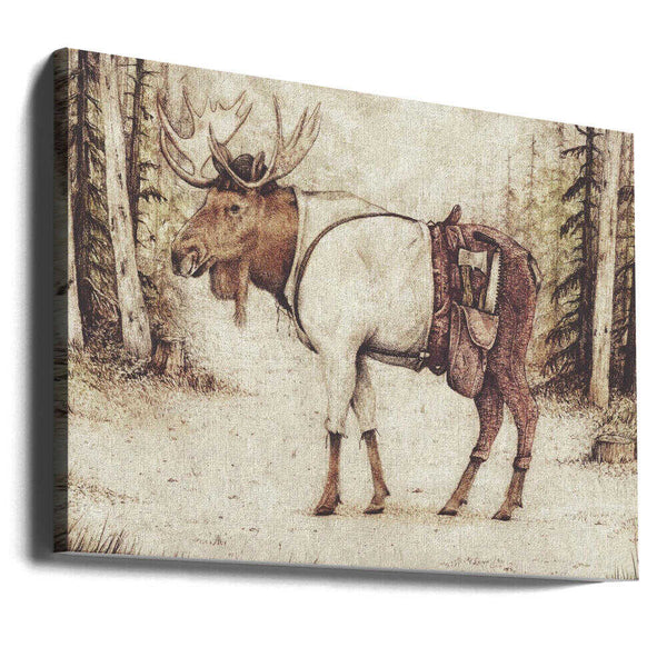 Tablou canvas „Lumberjack Season” de Mike Koubou