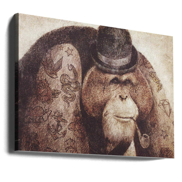 Tablou canvas „Don't Mess With Bill” de Mike Koubou