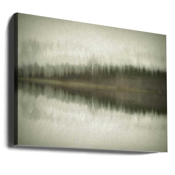 Tablou canvas „The Lone Birch” de Christina Sillen