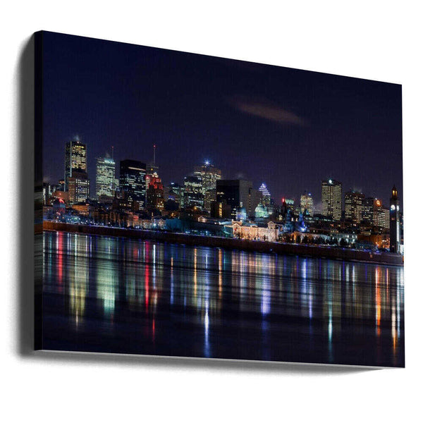Tablou canvas „Montreal Night” de YuppiDu