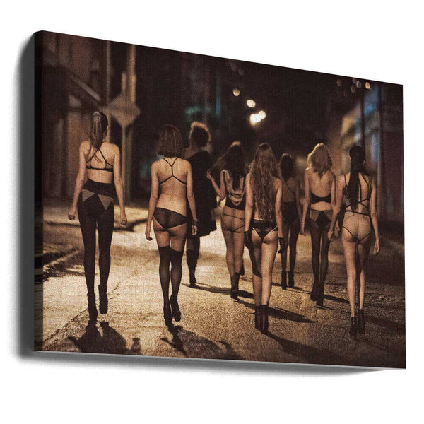 Tablou canvas „STREET WOMEN” de PAUL GOMEZ