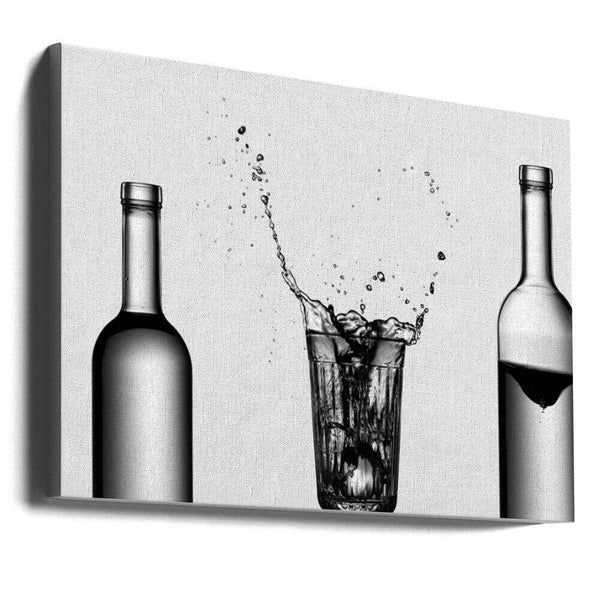 Tablou canvas „bottles game” de Valeriy Kasmasov