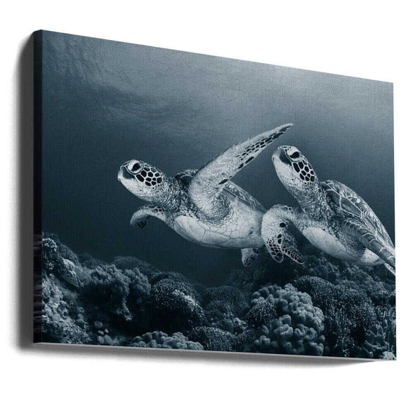 Tablou canvas „Twin dance” de Andrey Narchuk