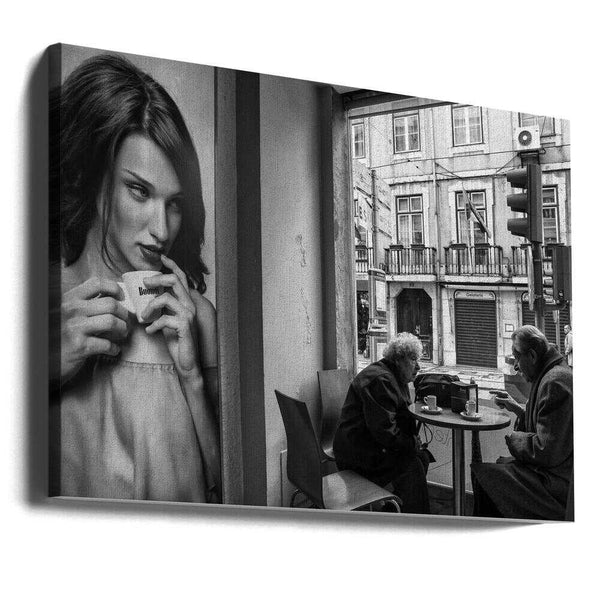 Tablou canvas „Coffee´s conversations” de Luis Sarmento