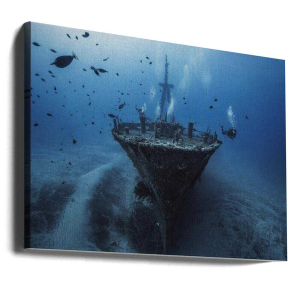Tablou canvas „Hai Siang Wreck” de Barathieu Gabriel