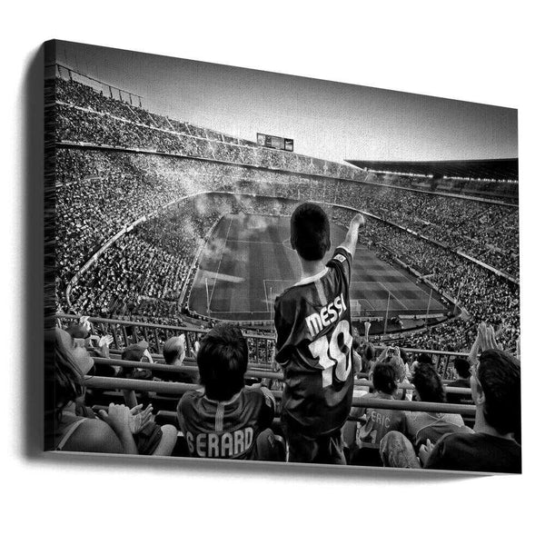 Tablou canvas „Cathedral of Football” de Clemens Geiger