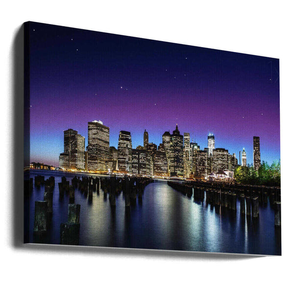 Tablou canvas „New York Sky Line” de Nanouk el Gamal - Wijchers