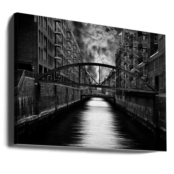 Tablou canvas „The other side of Hamburg” de Stefan Eisele