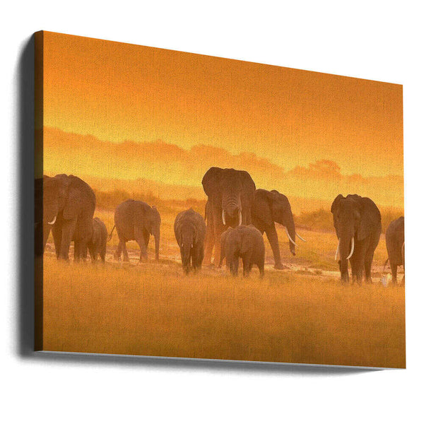 Tablou canvas „Golden Light” de David Hua