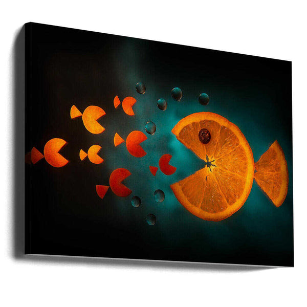 Tablou canvas „Orange fish” de Aida Ianeva
