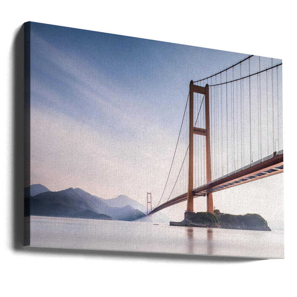 Tablou canvas „Xihou Bridge &amp; Moon Bay” de Qing Ai