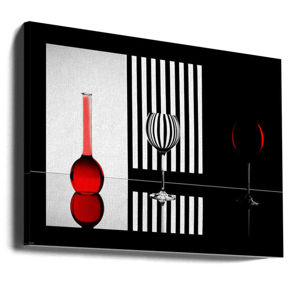 Tablou canvas „Just RED” de Doris Reindl