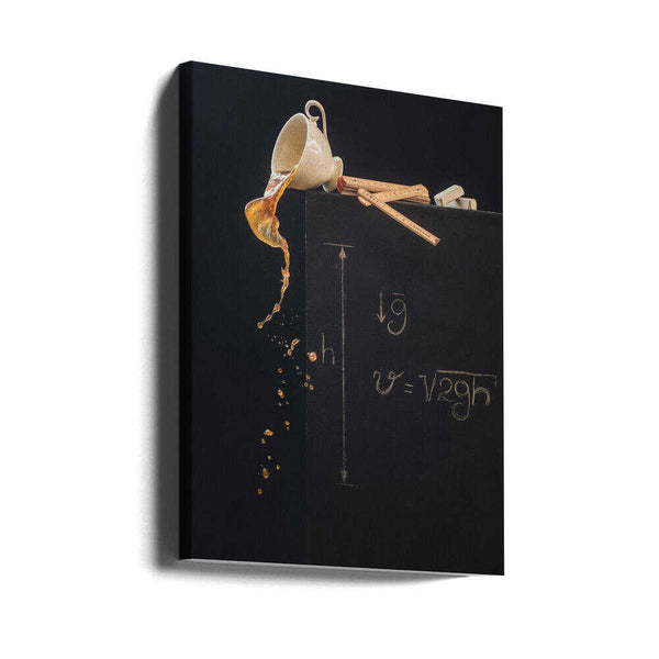 Tablou canvas „A study with free fall” de Dina Belenko