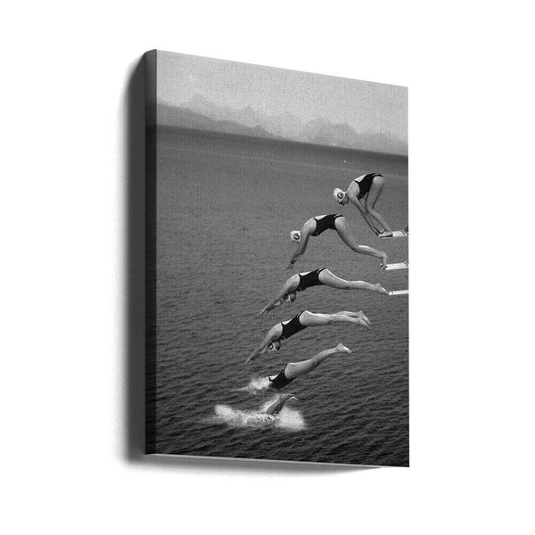 Tablou canvas „The beauty of diving” de Greetje van Son