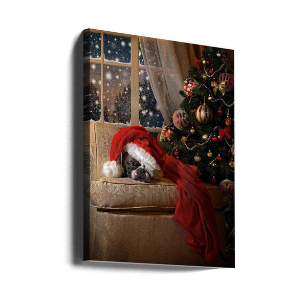 Tablou canvas „Waiting for Santa” de DDiArte