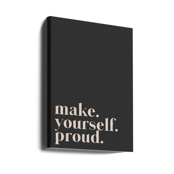 Tablou canvas „Motivational Phrase” de uplusmestudio