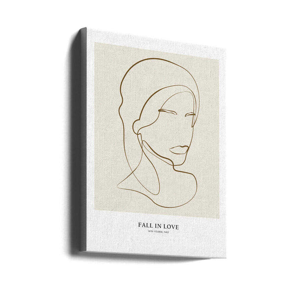 Tablou canvas „Woman portrait” de NKTN