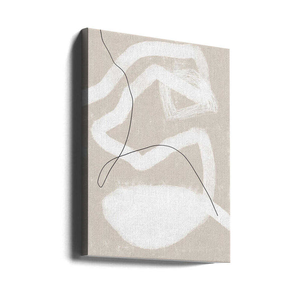 Tablou canvas „Organic Lines And Shapes” de uplusmestudio