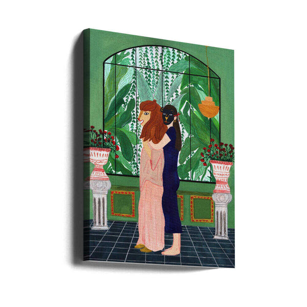 Tablou canvas „Lion Mom” de Jota de jai