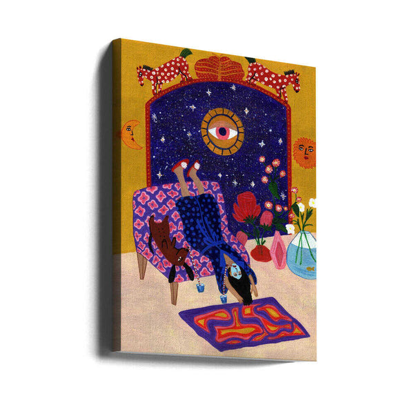 Tablou canvas „Day off from office” de Jota de jai