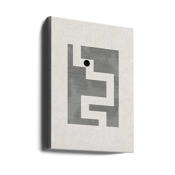 Tablou canvas „Minimalist maze” de Pictufy Studio II