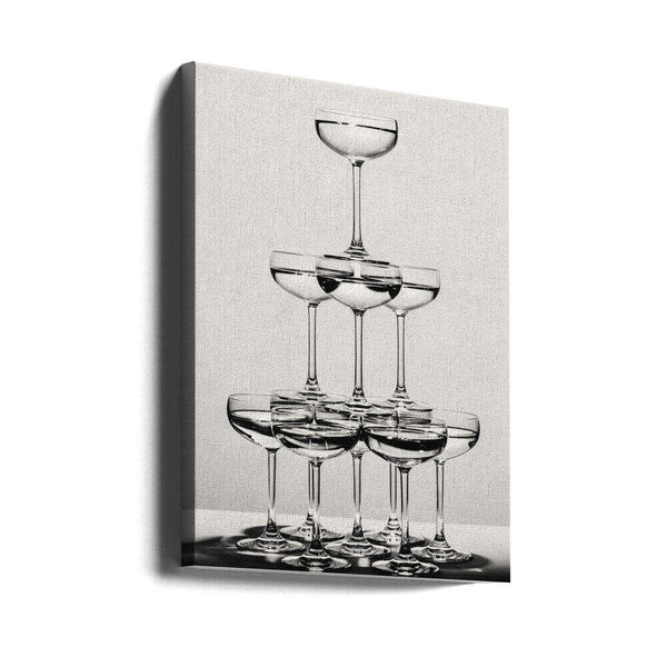Tablou canvas „Champagne tower_6” de Pictufy Studio III