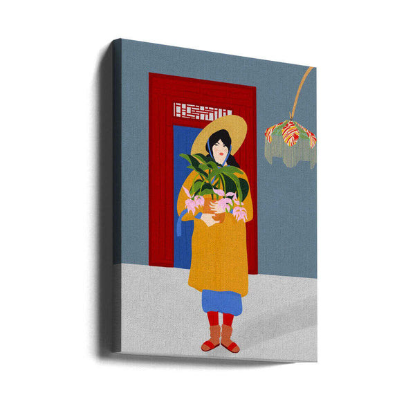 Tablou canvas „Las flores” de Jota de jai