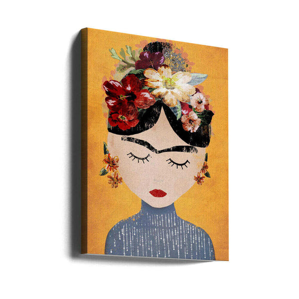 Tablou canvas „Floral Serenity” de Treechild