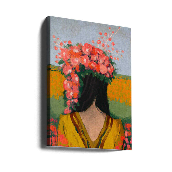 Tablou canvas „Floral Reverie” de Treechild