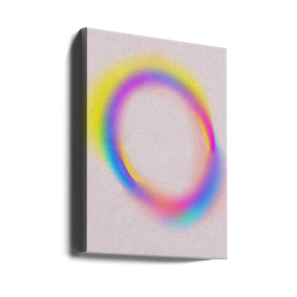 Tablou canvas „Luminous Spectrum Halo” de Treechild