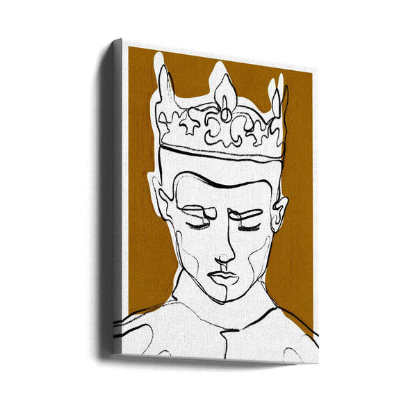 Tablou canvas „Silent Monarch” de Treechild