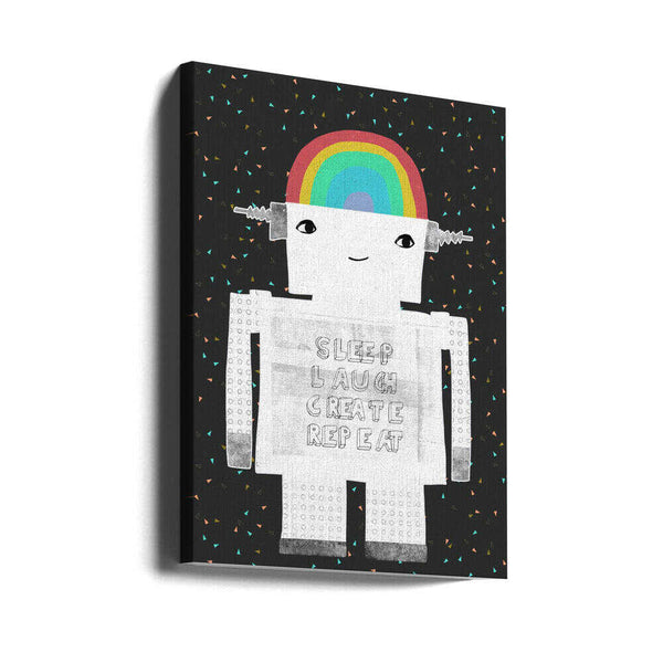 Tablou canvas „Life in Circuits” de Treechild