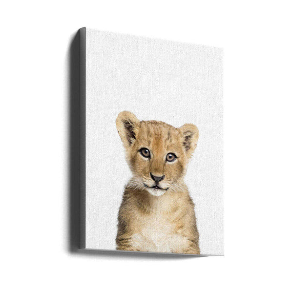 Tablou canvas „Baby Lion” de Kathrin Pienaar