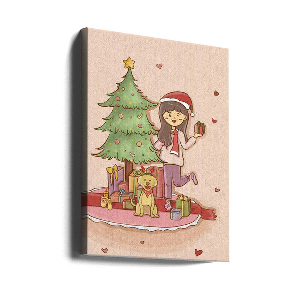 Tablou canvas „Warm Christmas” de Xuan Thai