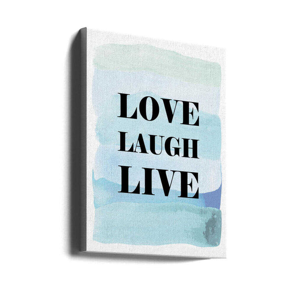 Tablou canvas „Live Joyfully Always” de Martina