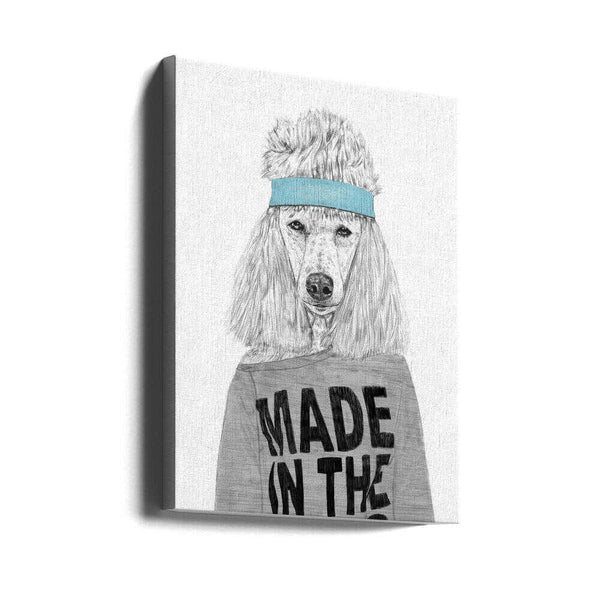 Tablou canvas „80's bitch” de Balazs Solti