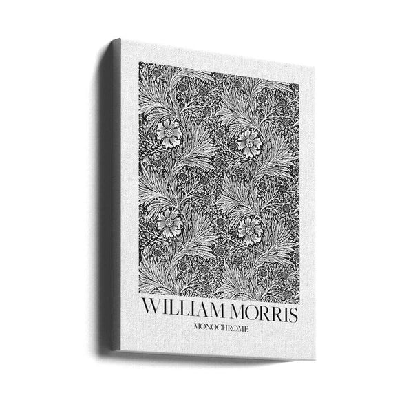 Tablou canvas „Marigold Monochrome” de William Morris