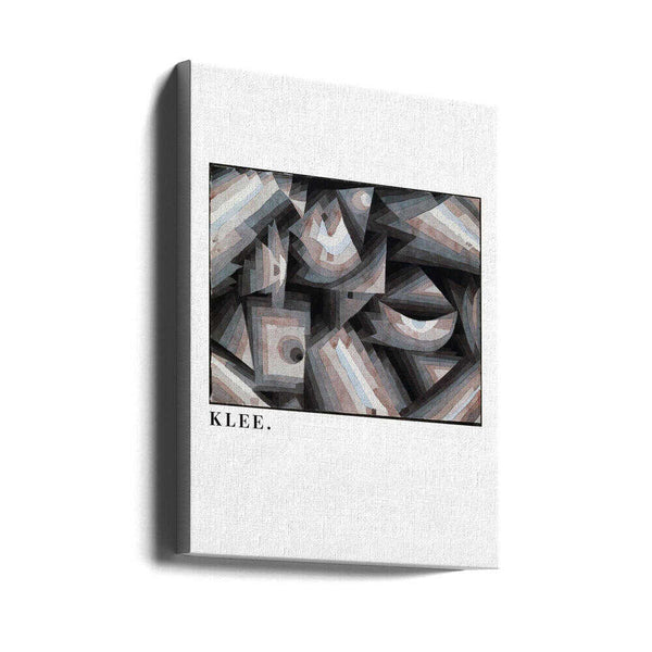 Tablou canvas „Crystal gradation 1921” de Paul Klee