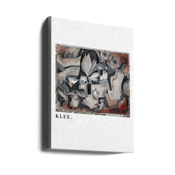 Tablou canvas „Dry Cooler Garden 1921” de Paul Klee