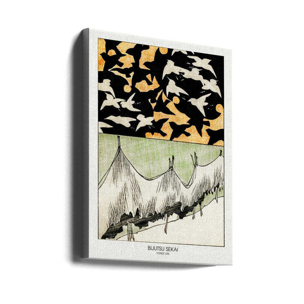 Tablou canvas „Forest Life” de Bijutsu Sekai