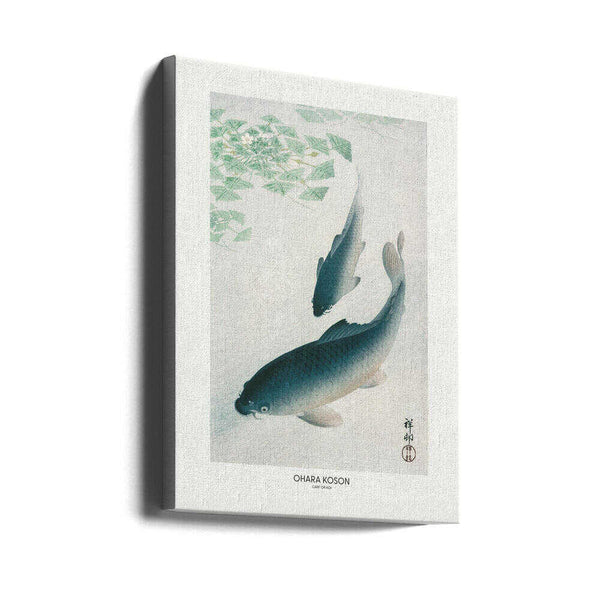 Tablou canvas „Carp Or Koi” de Ohara Koson