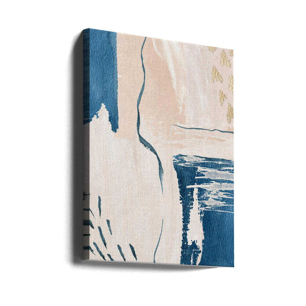 Tablou canvas „Calm Blues-2” de Sally Ann Moss