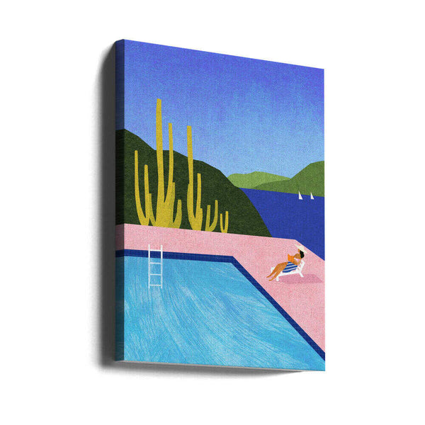 Tablou canvas „Swimming Pool” de longwayhome
