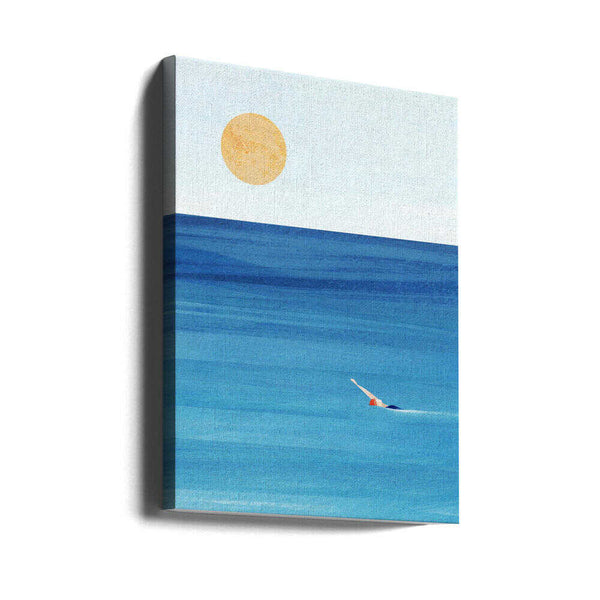 Tablou canvas „Sea Swim” de longwayhome